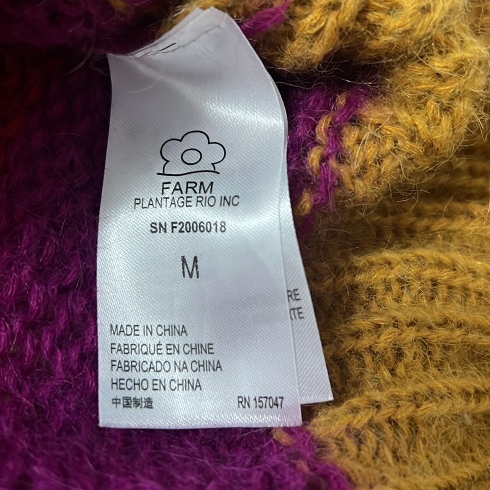FARM Rio Multicolor Striped Sweater - Picture 6 of 8
